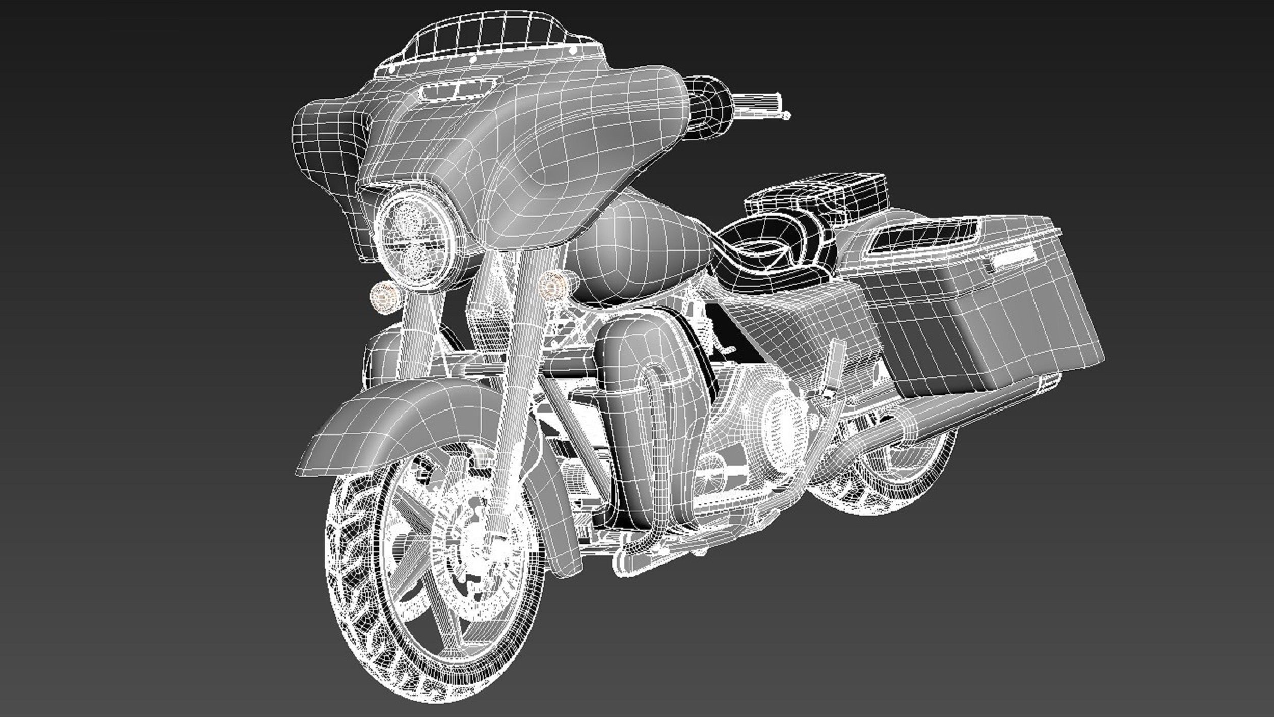 Harley-Davidson Street Glide 2015 3D model_16