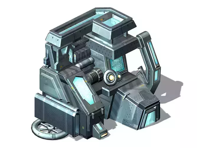 Machinery - Spacecraft - Functional Objects 016