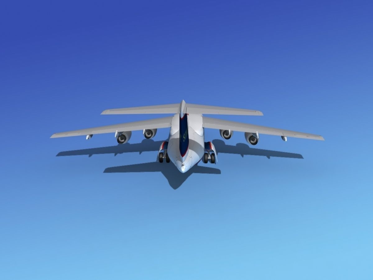 BAe 146-100 Sonair 3D model_6