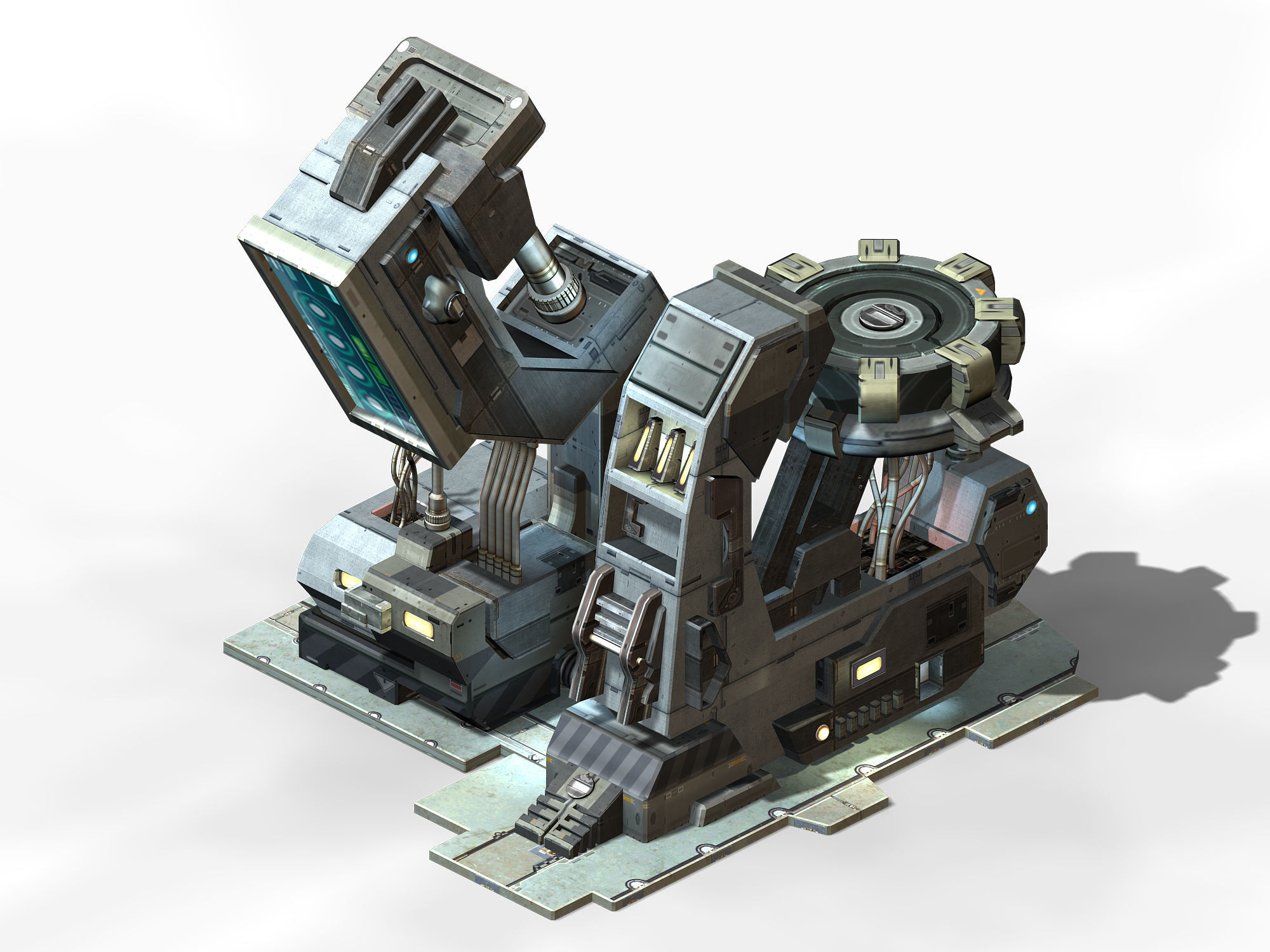Machinery - Spacecraft - Functional Objects 019
