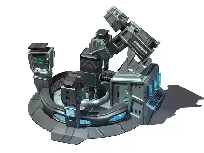 Machinery - Spacecraft - Functional Objects 020 3D model