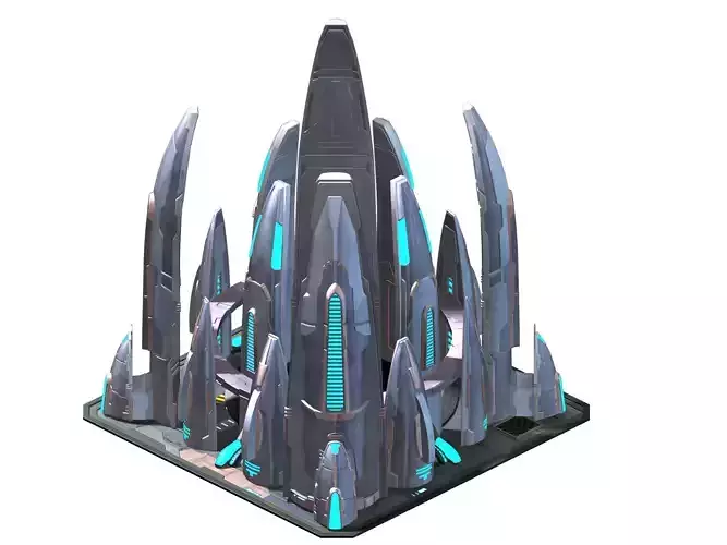 Mechanical construction - spaceship maintenance