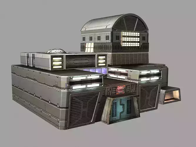 Mechanical building - base repair shop