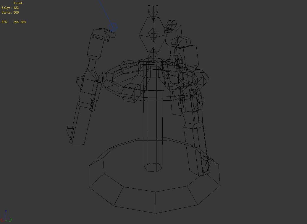 Machinery - Turret 05 3D model_7