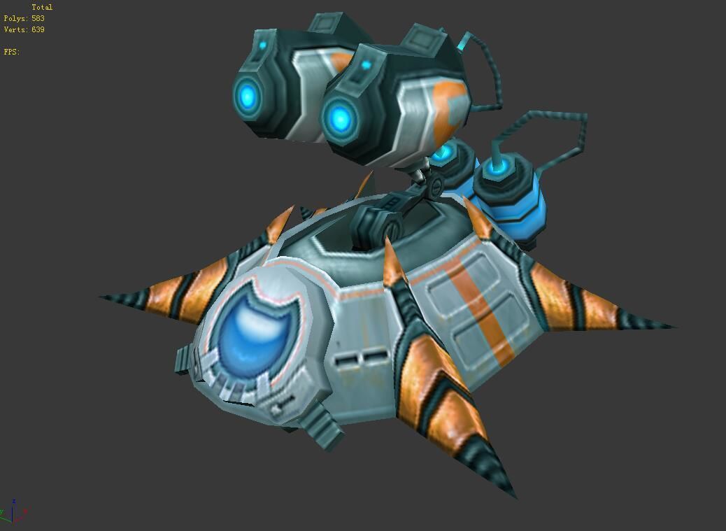 Machinery - Battery 02 3D model_1