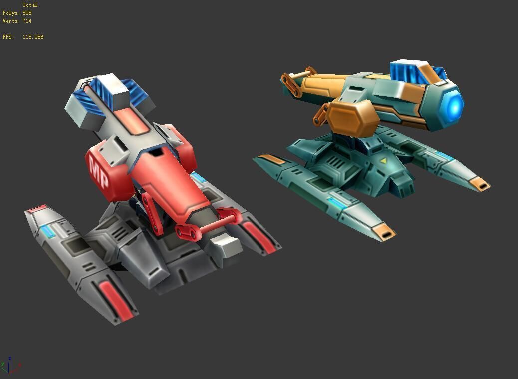 Machinery - Battery 03 3D model_1