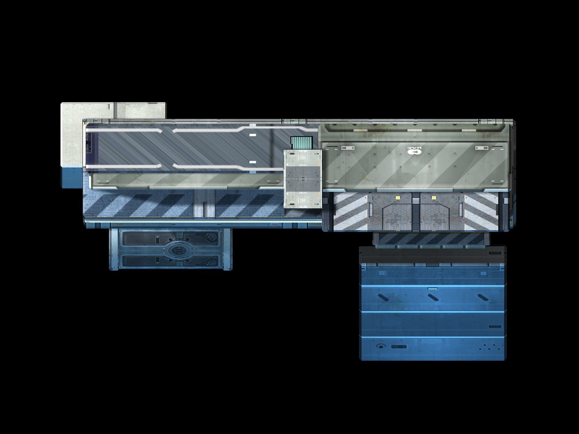 Machinery - wall 30 3D model_4