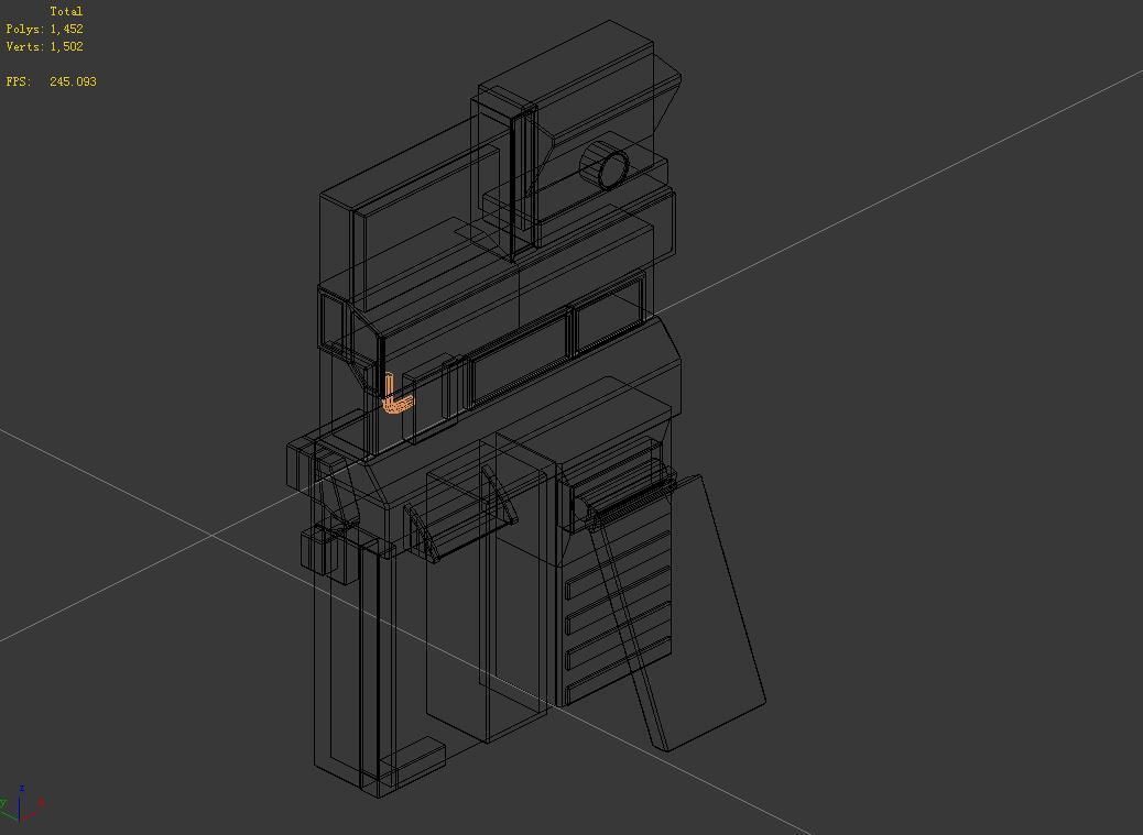 Machinery - wall 30 3D model_1