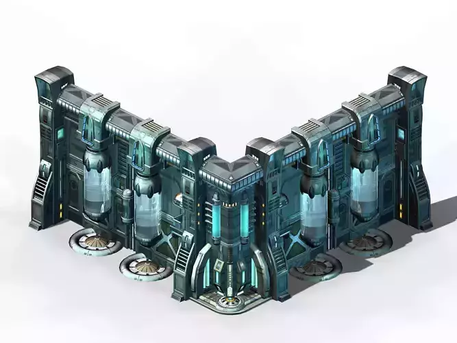 Machinery - Wall - Glass Container 01