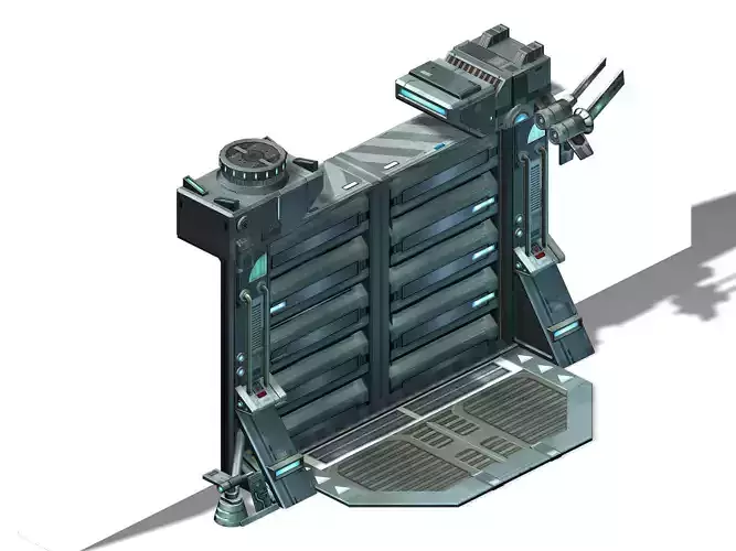 Machinery - Wall - Operating Wall 03