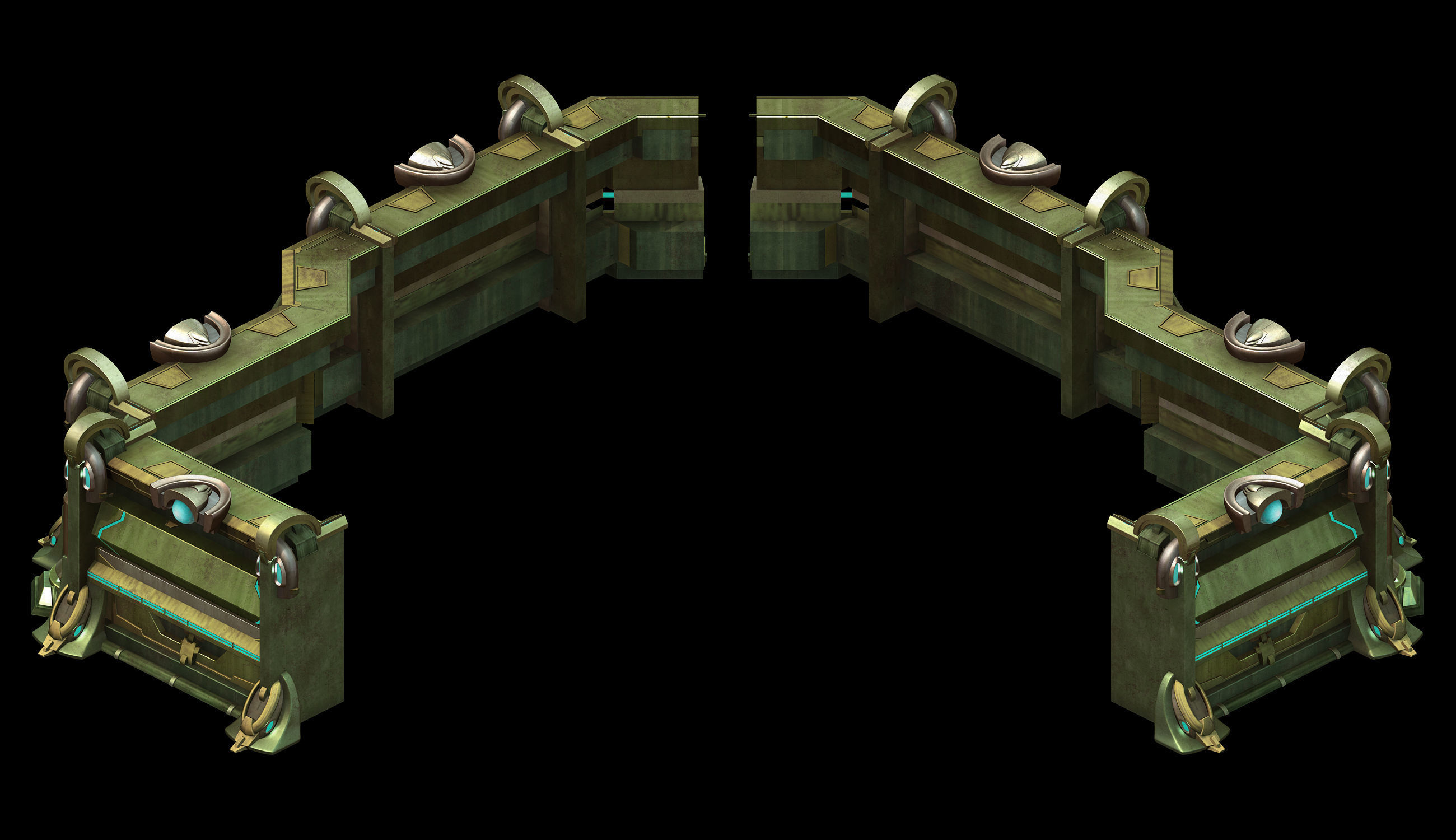 Mechanical - complete - wall 02 3D model_6