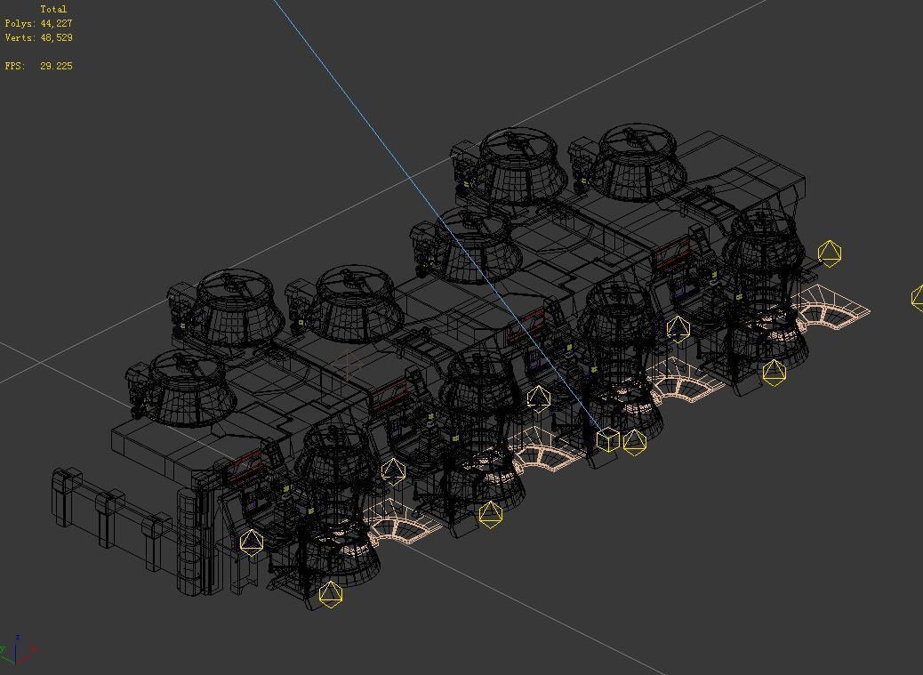 Machinery - Dismantling Plant 01 3D model_3