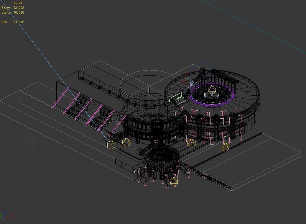 Machinery - Dismantling Plant - Floor 01 3D model_1