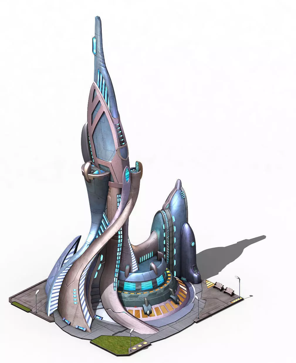 Building - Fleet - Power System 03 3D model_0