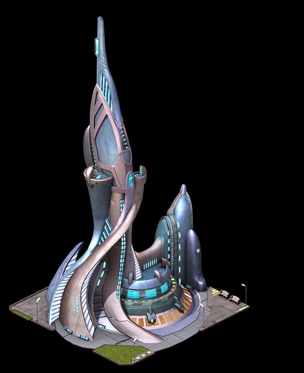 Building - Fleet - Power System 03 3D model_1