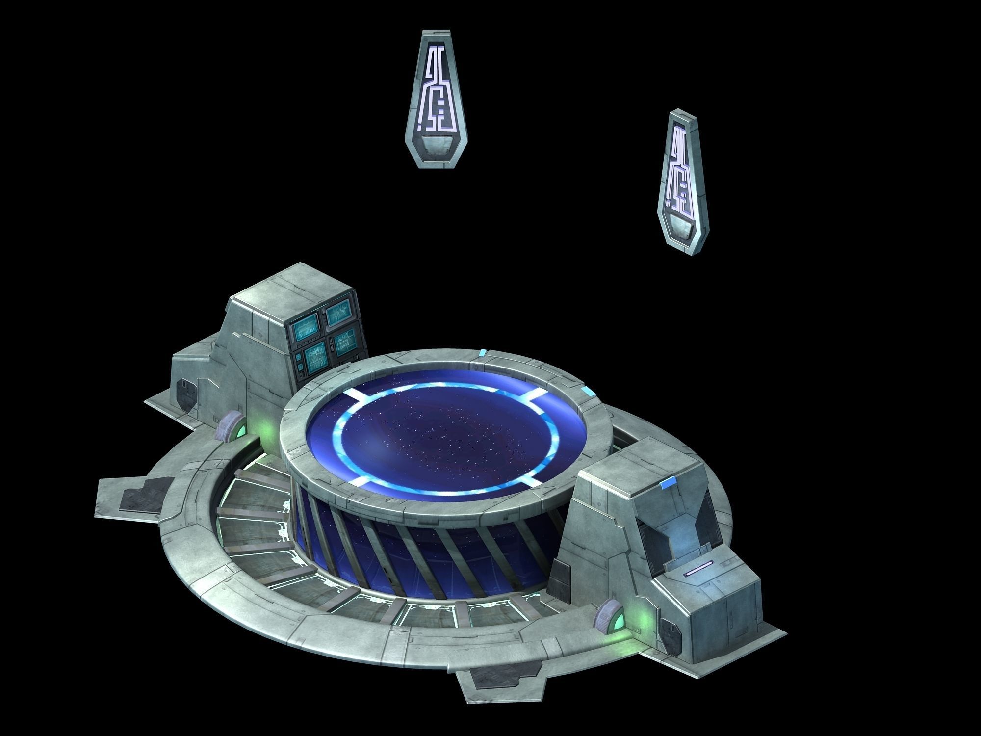 Fleet territory - the base of the veteran 3D model_3