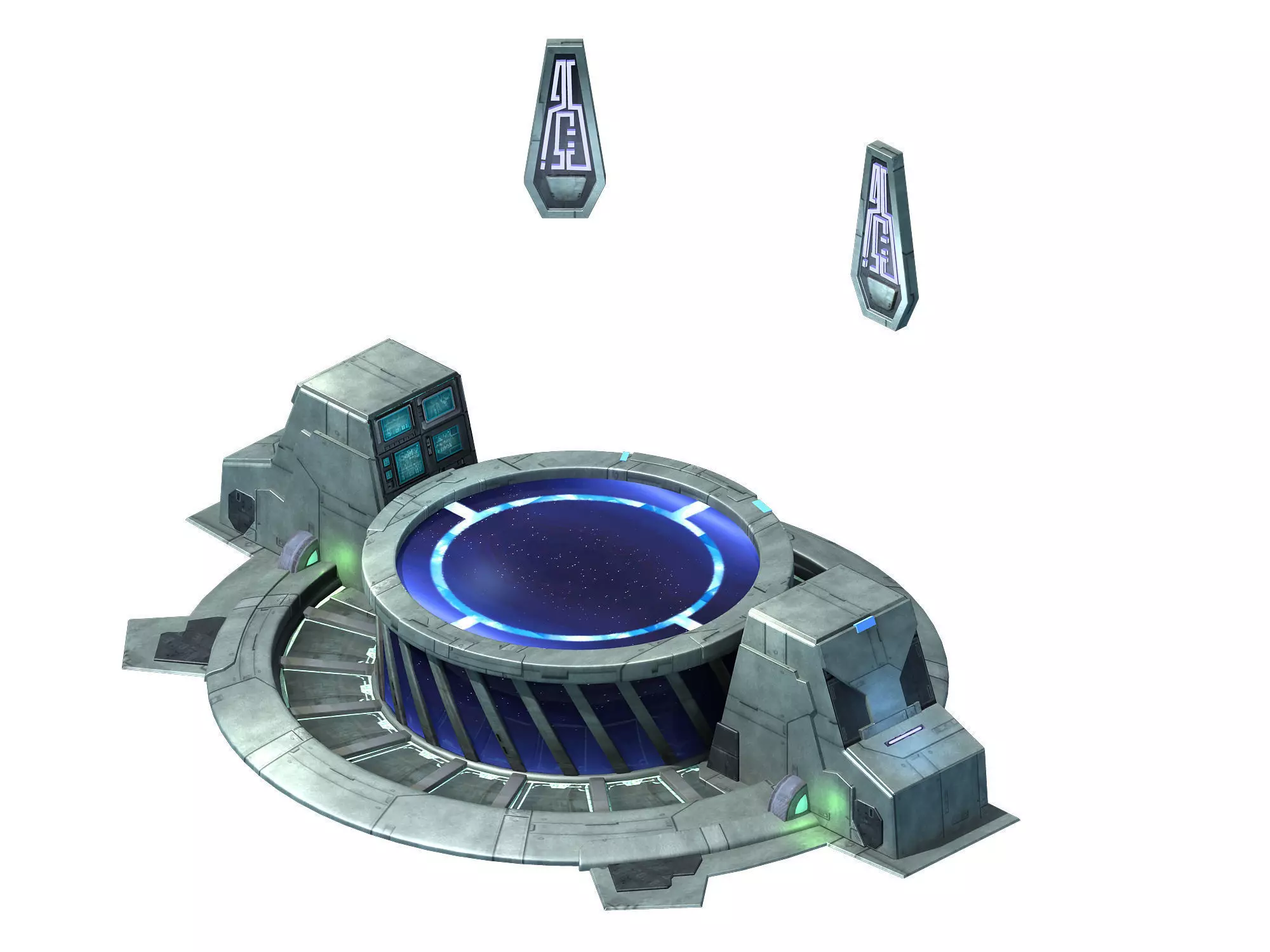 Fleet territory - the base of the veteran 3D model_0