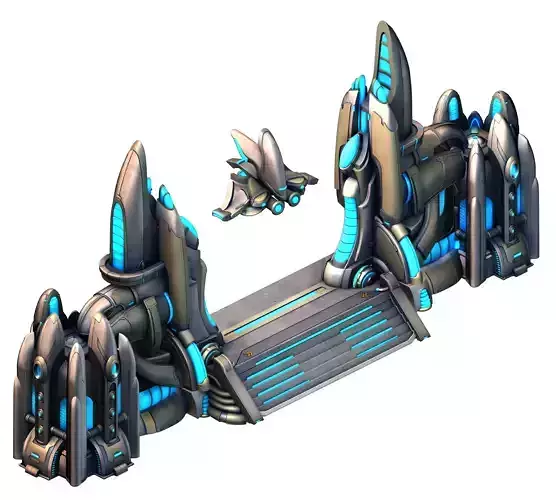 Space Station - City Gate 02