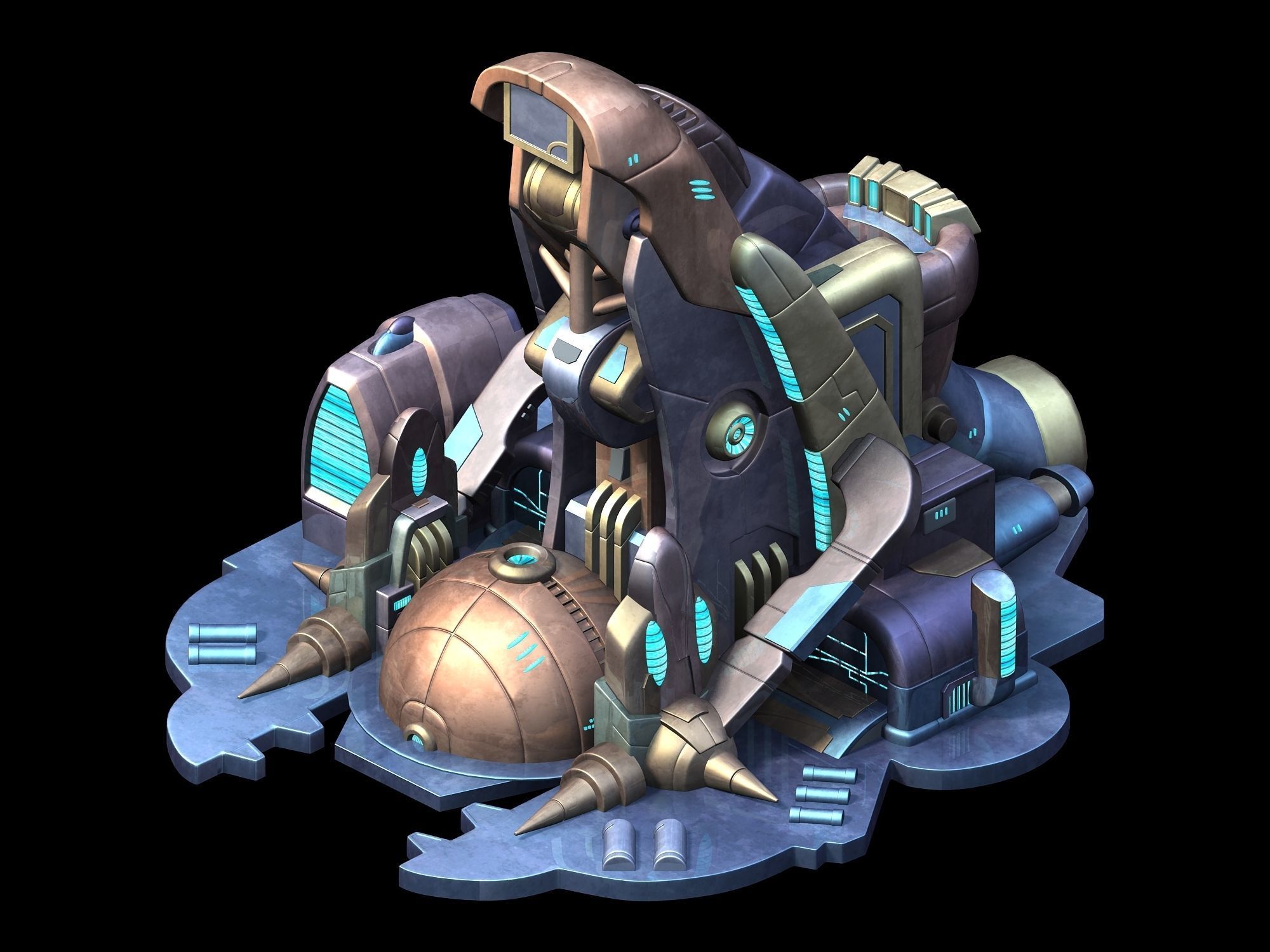 Energy Factory 01 3D model_3