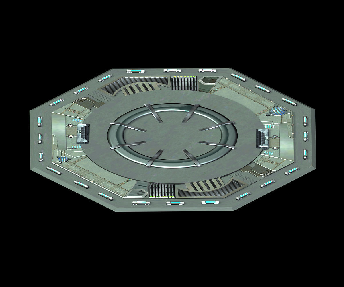 Upgrade platform surface 3D model_7