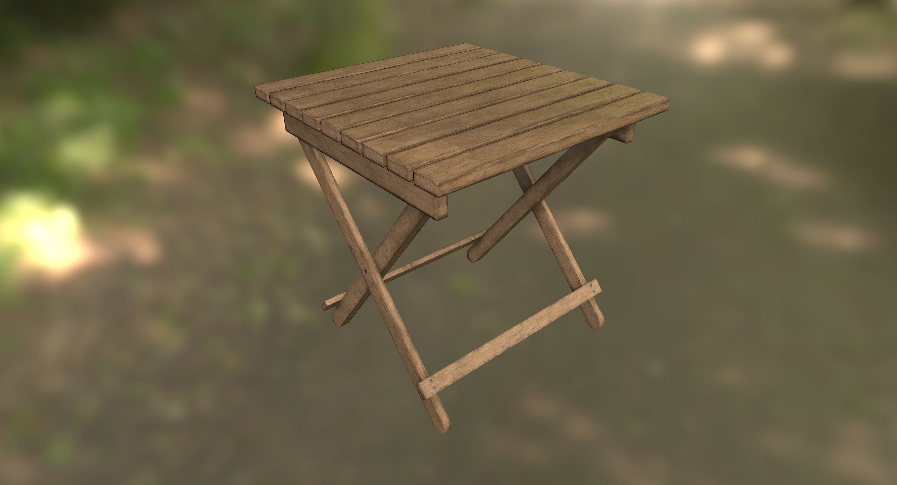 Beach Pack Low-poly 3D model_14