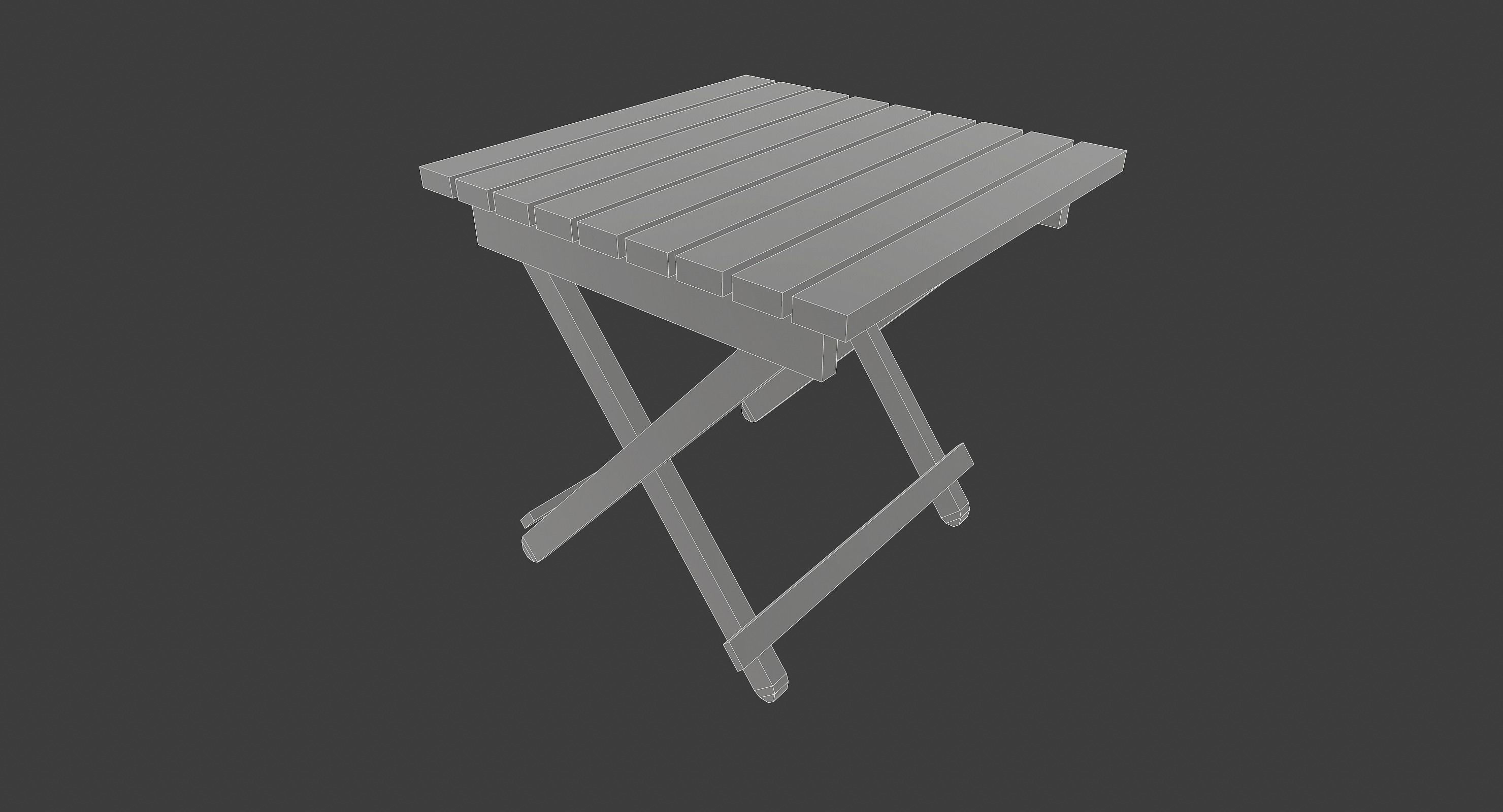 Beach Pack Low-poly 3D model_16