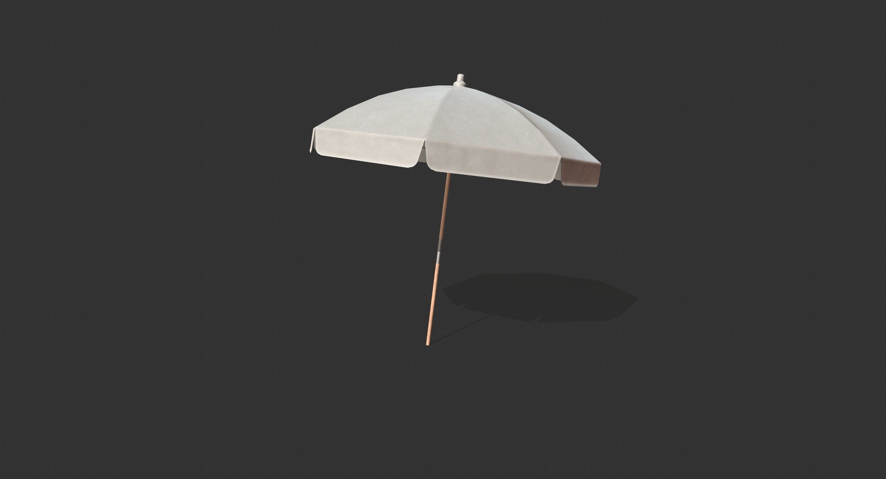 Beach Pack Low-poly 3D model_18