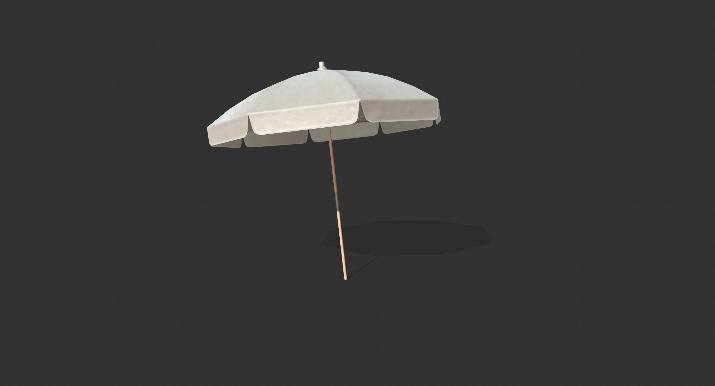 Beach Pack Low-poly 3D model_19