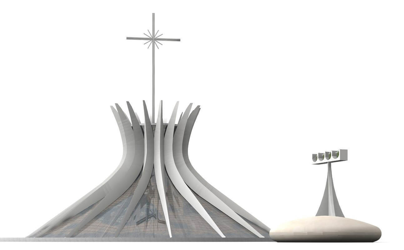 15x Churches and cathedrals worldwide 3D Model Collection _12