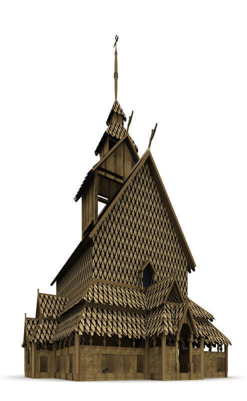15x Churches and cathedrals worldwide 3D Model Collection _15