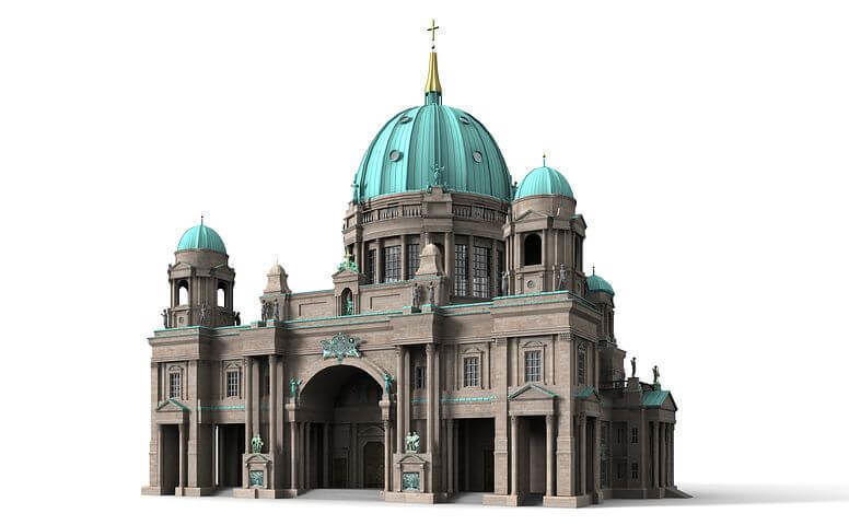 15x Churches and cathedrals worldwide 3D Model Collection _2