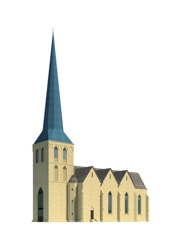 15x Churches and cathedrals worldwide 3D Model Collection _14