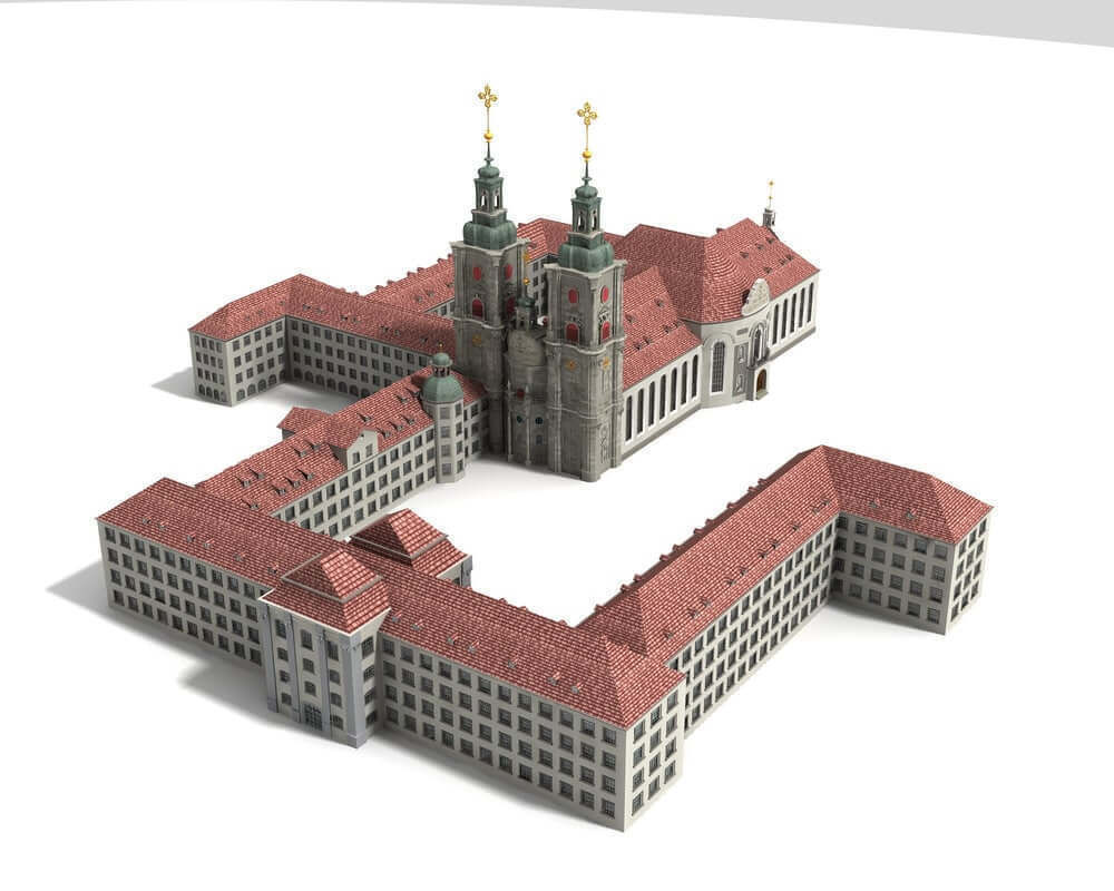 15x Churches and cathedrals worldwide 3D Model Collection _10