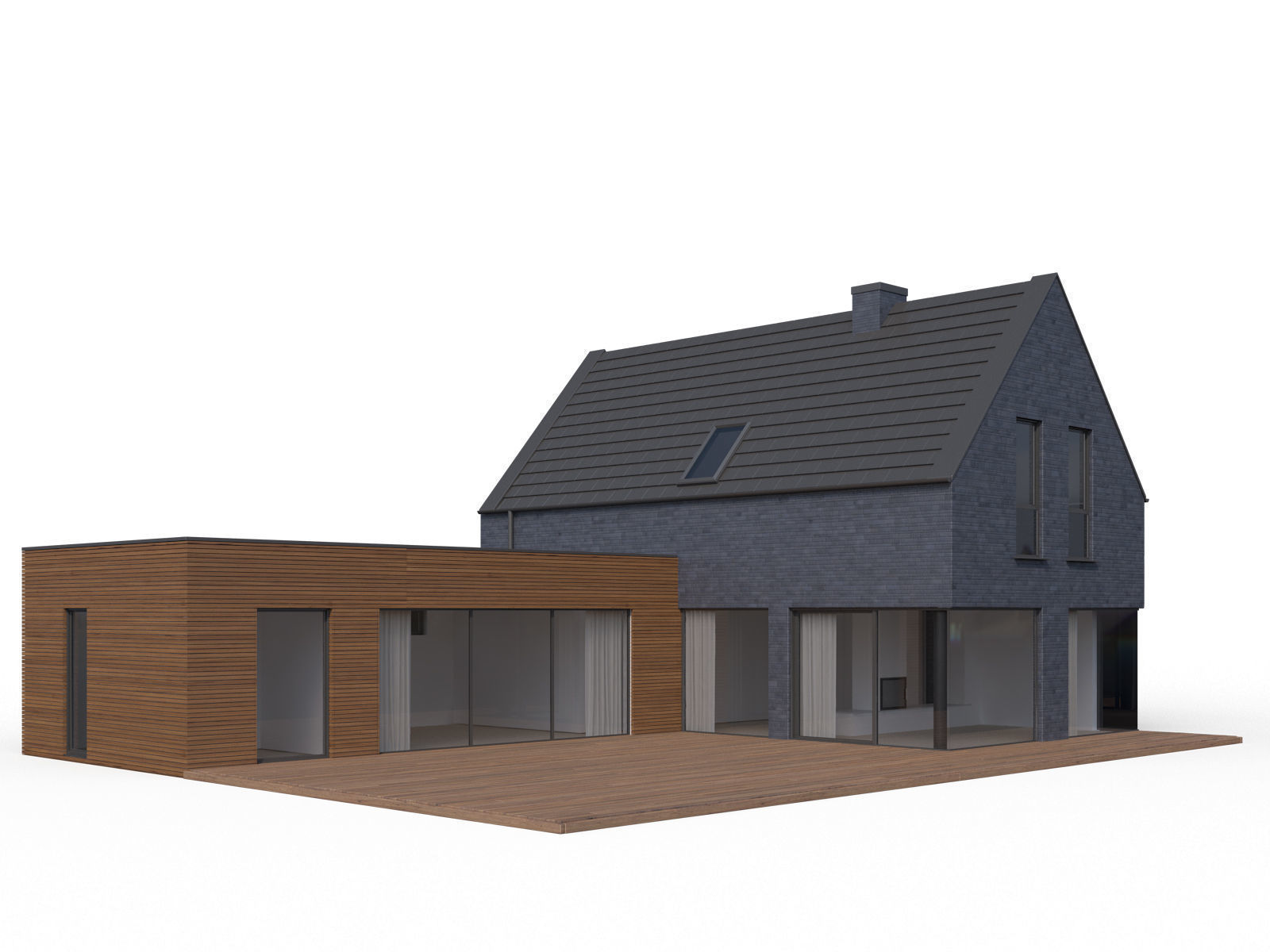 12x Secular buildings - 3D Building Models 3D Model Collection_8