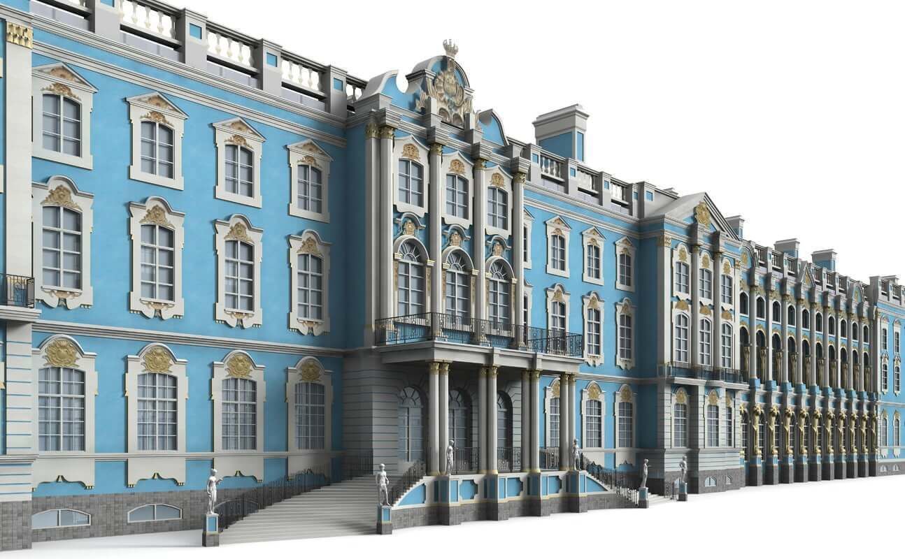 7x the most beautiful palaces in the world 3D Model Collection_6