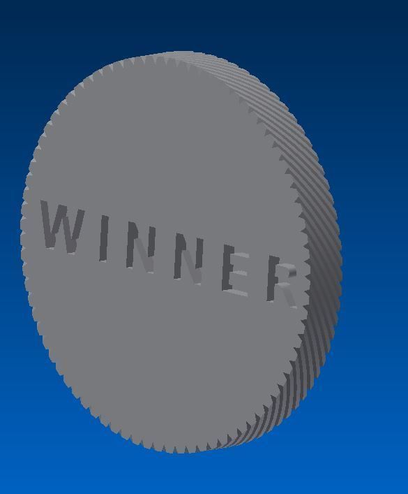 flip coin game Free 3D print model_1