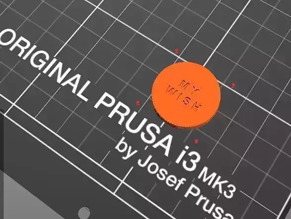 flip coin game - my wish your wish Free 3D print model