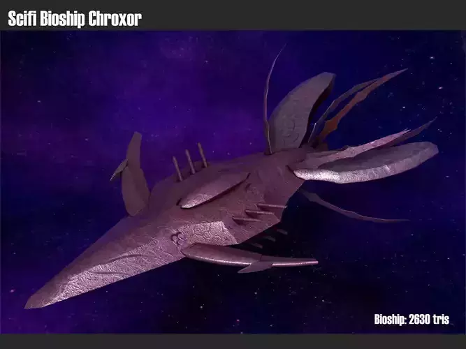 Scifi Bioship Chroxor