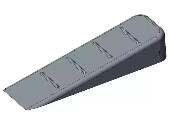 Door Stop Wedge 3D print model