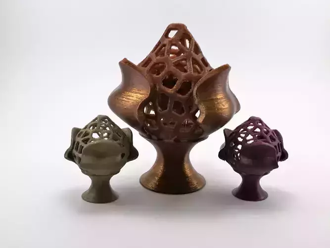 Pumo Voronoi -Italy good luck charms - desk ornament - 3D prin 3D print model