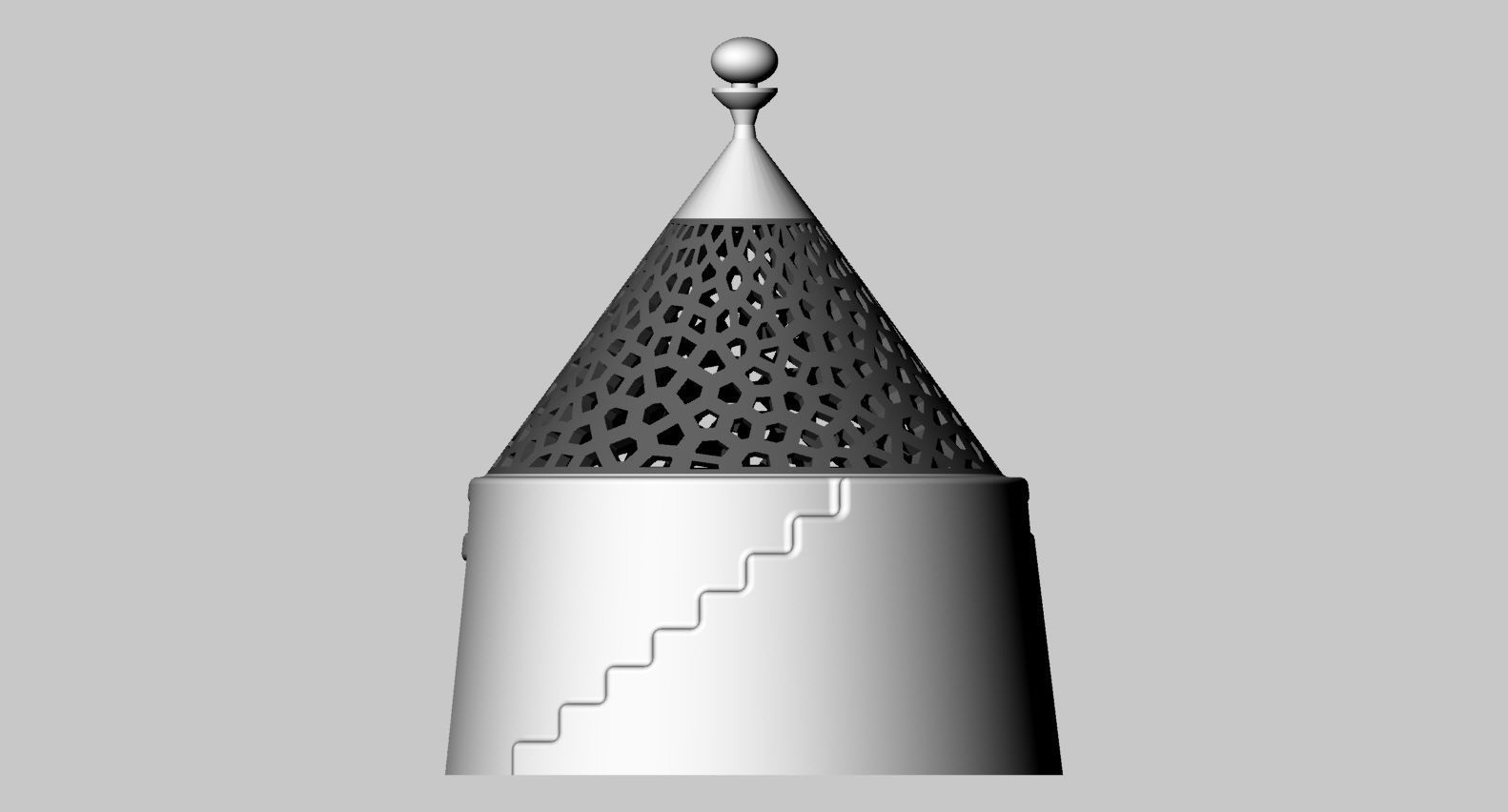 The Trullo - traditional Italian  Apulian home  3D print model_3