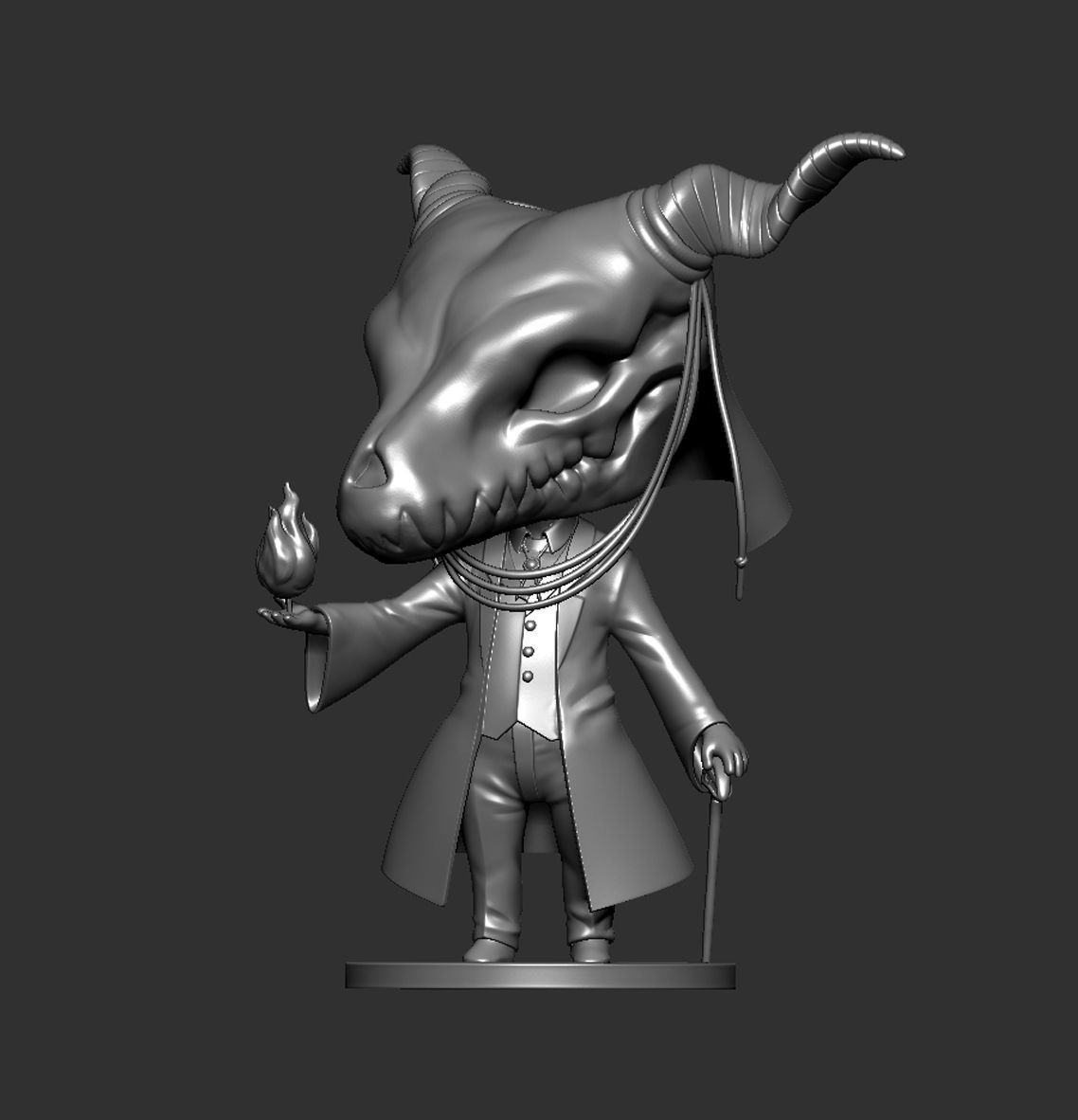 Elias Ainsworth Chibi Figurine 3D print model_8