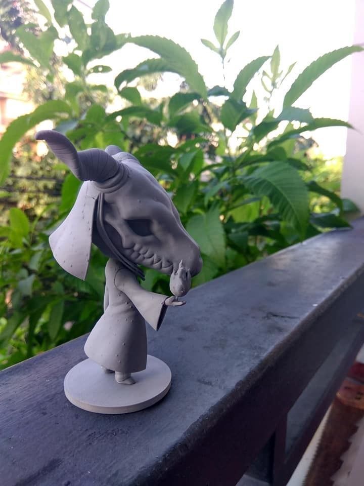 Elias Ainsworth Chibi Figurine 3D print model_2