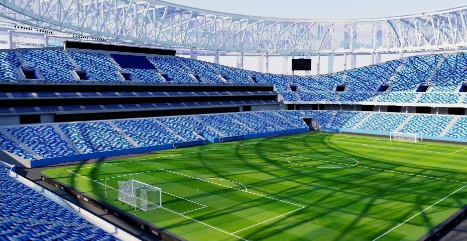 3D World Cup Stadiums - Russia 2018 3D Model Collection_2