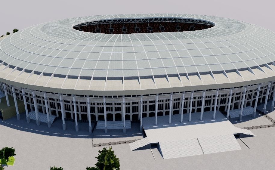 3D World Cup Stadiums - Russia 2018 3D Model Collection_13
