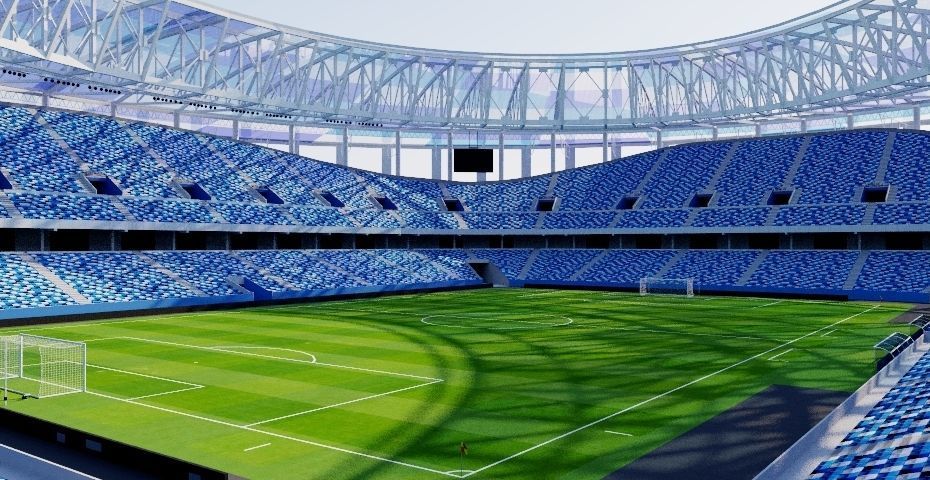 3D World Cup Stadiums - Russia 2018 3D Model Collection_3