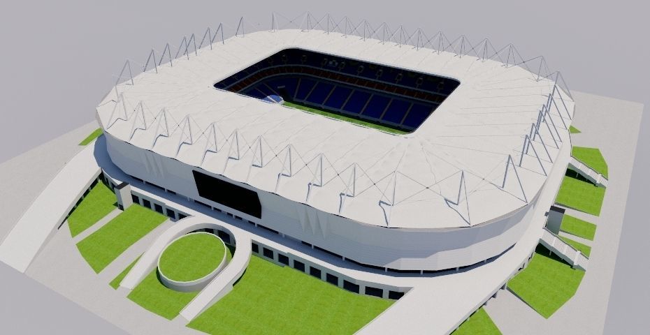 3D World Cup Stadiums - Russia 2018 3D Model Collection_14