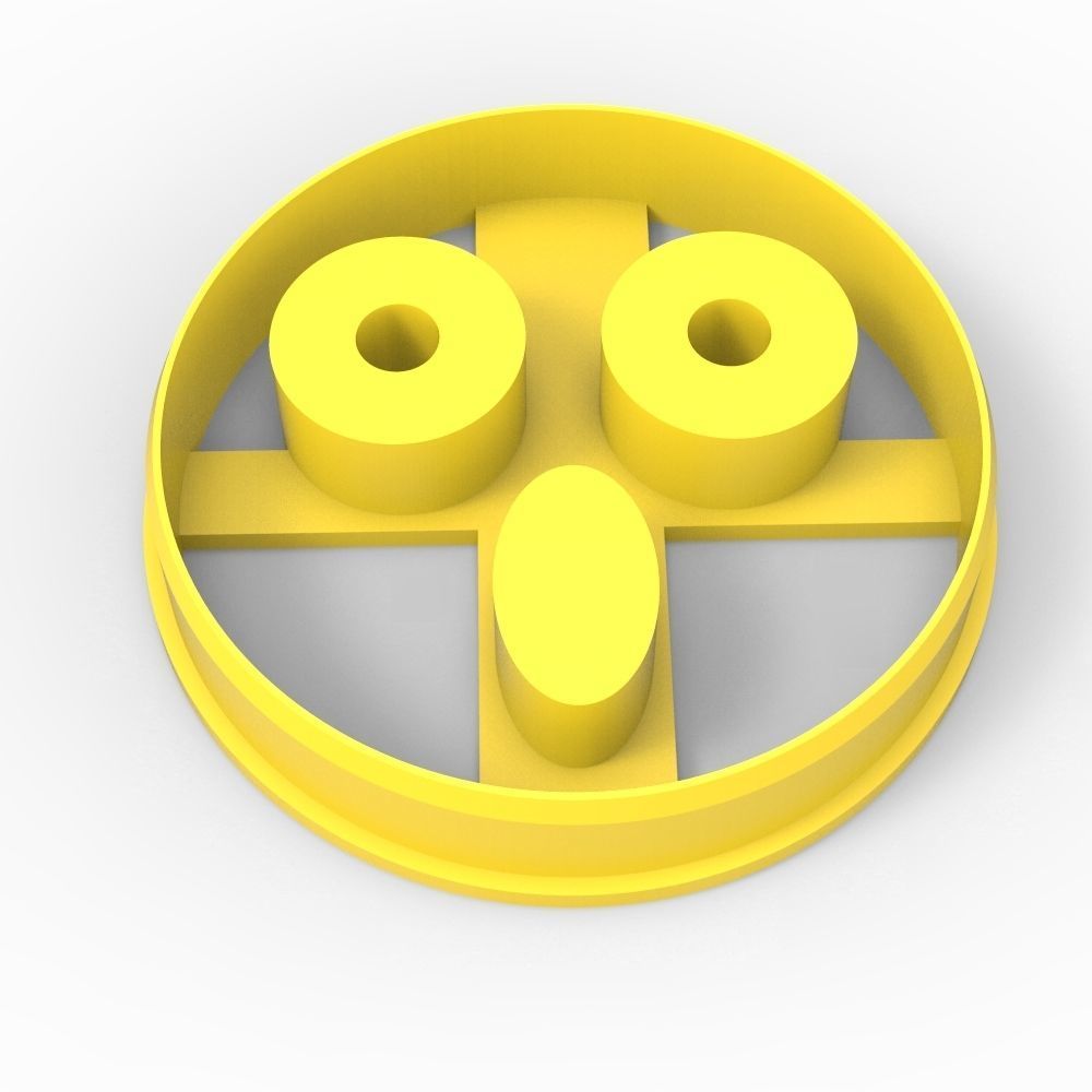 COOKIE CUTTER 9 EMOJI PACK 3D print model_10