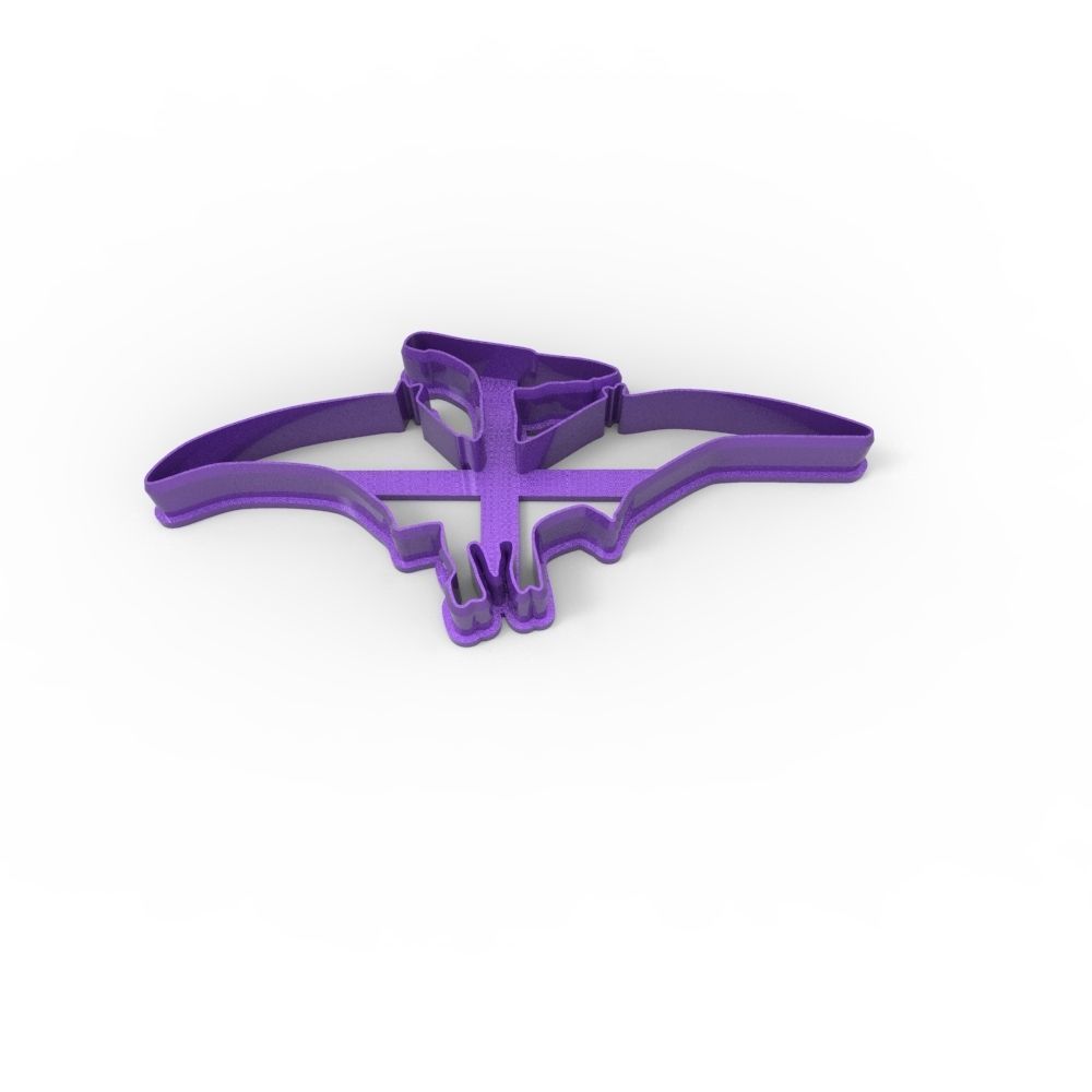 COOKIE CUTTER 4 DINOSAURS PACK 3D print model_4