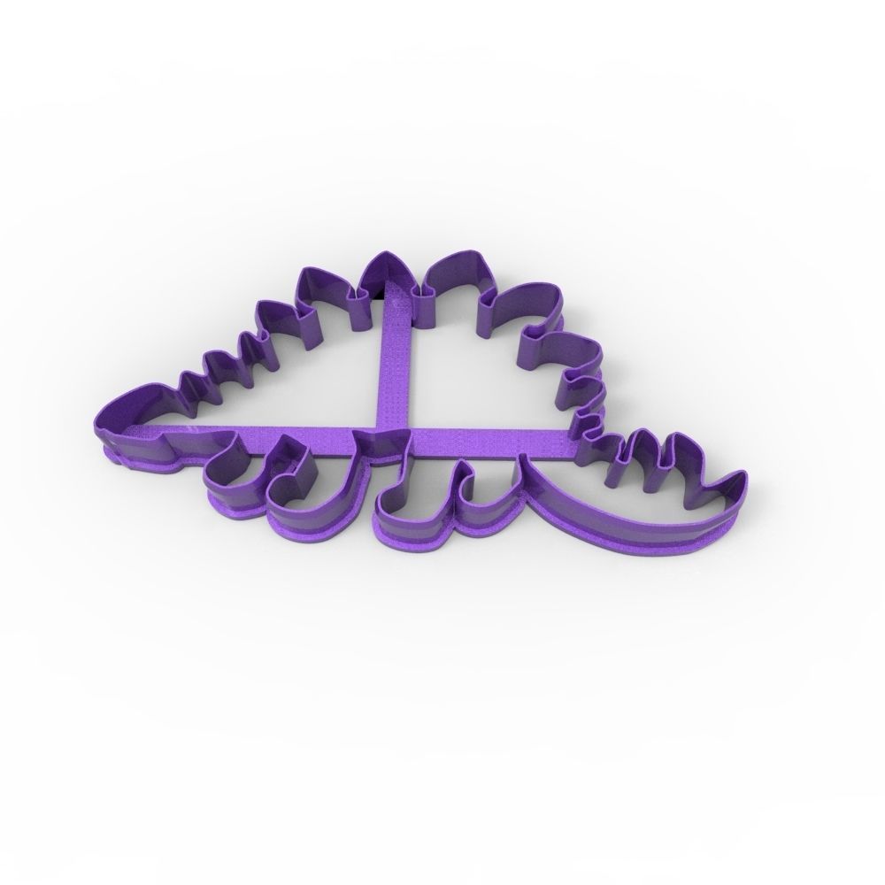COOKIE CUTTER 4 DINOSAURS PACK 3D print model_6